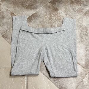 Express gray low rise yoga casual leggings stretchy small